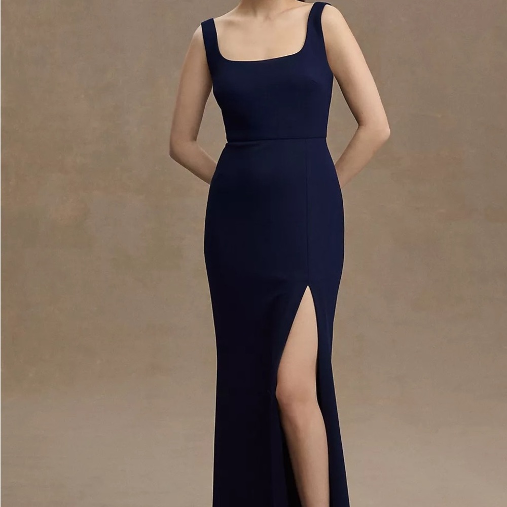 BHLDN Ashlynn Crepe Dress